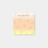 Candy Corn om aangepaste post it notes te doen (Voorkant)