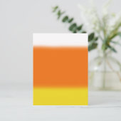 Candy Corn Ombre Briefkaart (Staand voorkant)