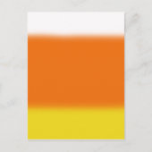 Candy Corn Ombre Briefkaart (Voorkant)