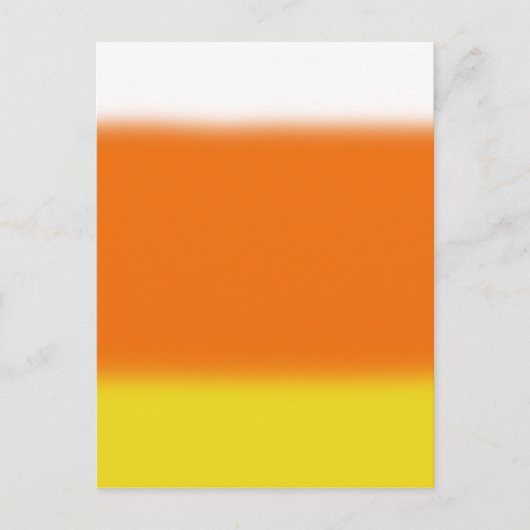 Candy Corn Ombre Briefkaart (Voorkant)