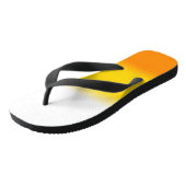 Candy Corn Ombre Halloween Teenslippers (Schuin)