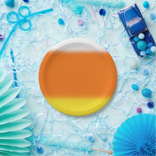 Candy Corn Ombre Papieren Bordje (Feest)