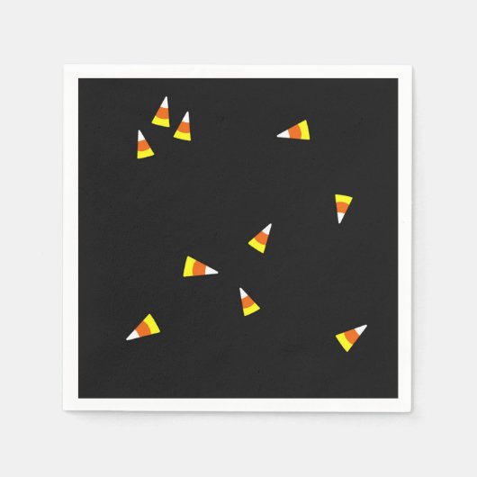 Candy Corn Paper Napkin Servetten (Voorkant)