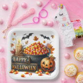 Candy Corn Papieren Bordje (Feest)