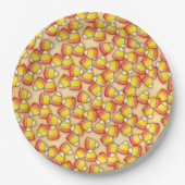 Candy Corn Papieren Bordje (Voorkant)