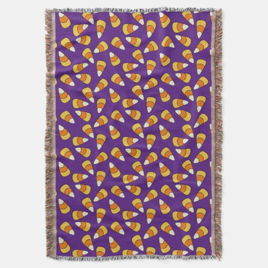 Candy Corn Pattern Deken (Voorkant Verticaal)