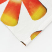 Candy Corn Pattern Fleece Deken (Hoek)