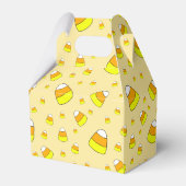 Candy Corn Pattern Halloween Bedankdoosjes (Achterkant)