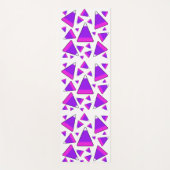 Candy Corn Pink en Paars Yogamat (Voorkant)