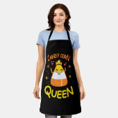 Candy Corn Queen Cute Halloween Kawaii Crown Schort (Gedragen)