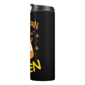 Candy Corn Queen Cute Halloween Kawaii Crown Thermosbeker (Geroteerd rechts)