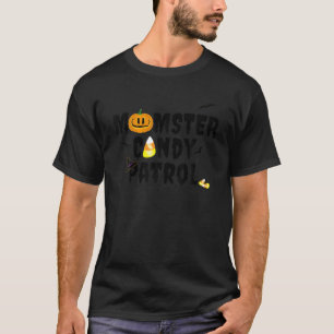Candy Corn Queen Halloween Costume Paw Dog Funny D T-shirt