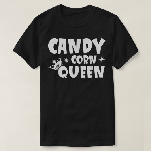 Candy Corn QueenCandy Lover T-shirt (Design voorkant)