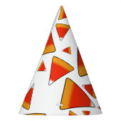 Candy Corn Red en Sinaasappel Feesthoedjes (Links)