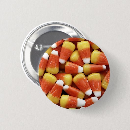 Candy Corn - Ronde Button (Voorkant /achterkant)