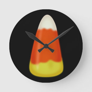 Candy Corn Ronde Klok