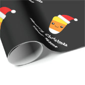Candy Corn Santa Slause kerstinpakpapier Cadeaupapier (Rol Hoek)