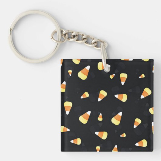 Candy Corn Sleutelhanger (Voorkant)
