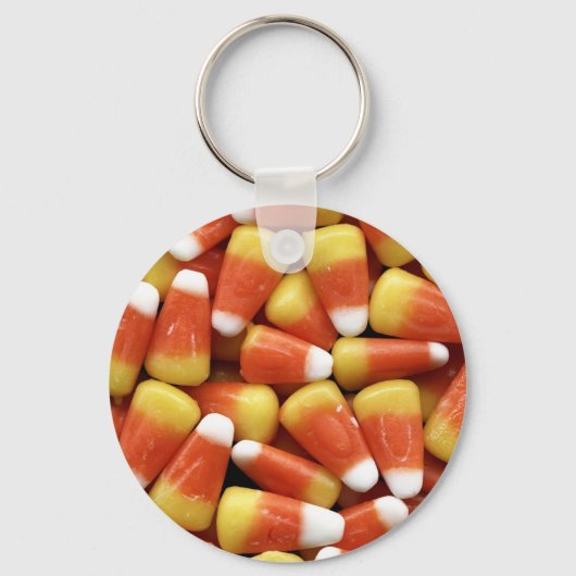 Candy Corn-Sleutelhangers - aanpasbaar Sleutelhanger (Voorkant)