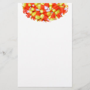 Candy Corn Stationery Briefpapier