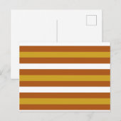 Candy Corn Stripes Briefkaart (Voorkant / Achterkant)