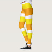 Candy Corn Stripes Herfst Leggings (Links)