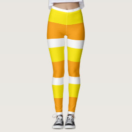 Candy Corn Stripes Herfst Leggings