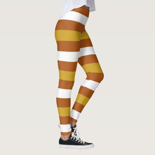 Candy Corn Stripes Leggings (Rechts)