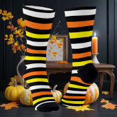 Candy Corn Stripes Sokken