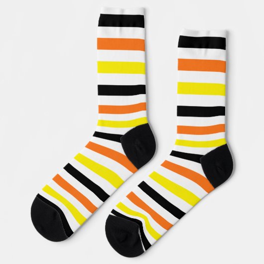 Candy Corn Stripes Sokken (Links)