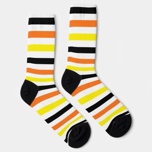 Candy Corn Stripes Sokken (Rechts)