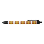 Candy Corn Stripes Zwarte Inkt Pen (Bovenkant)
