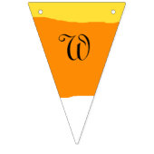 Candy Corn Sweet Halloween - Bunting Flags Vlaggetjes (Tweede vlag)