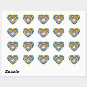 CANDY CORN TURKEY, THANKSGIVING STICKERS SHEET (Vel)