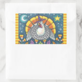 CANDY CORN TURKEY, THANKSGIVING STICKERS SHEET (Tas)