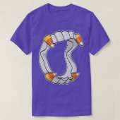 Candy Corn Vampire Fangs 2 T-shirt (Design voorkant)
