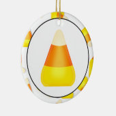Candy Corn-versiering Keramisch Ornament (Rechts)