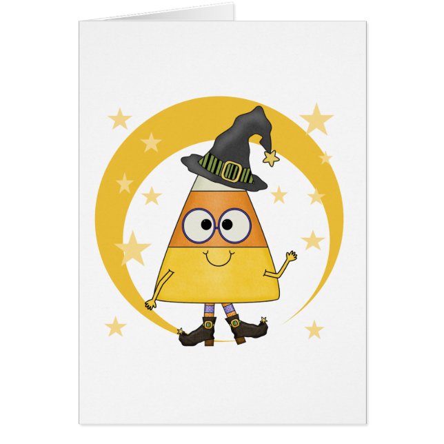 Candy Corn Witch Halloween (Voorkant)