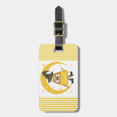 Candy Corn Witch Halloween Bagagelabel (Voorkant verticaal)