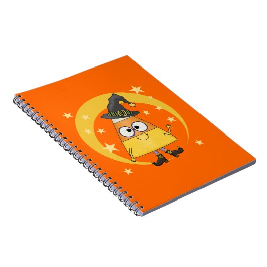 Candy Corn Witch Halloween Notitieboek (Rechterzijde)