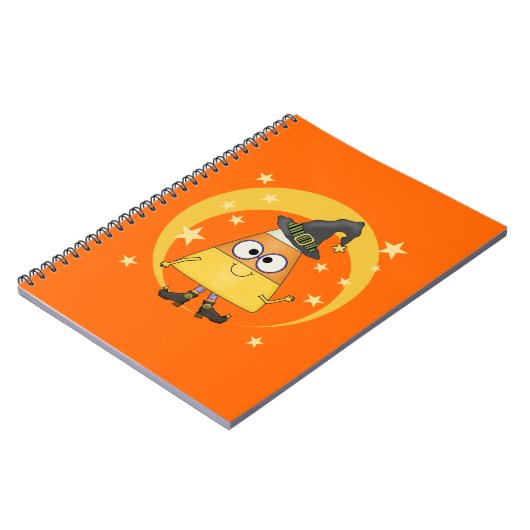 Candy Corn Witch Halloween Notitieboek (Linkerzijde)