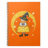Candy Corn Witch Halloween Notitieboek (Voorkant)