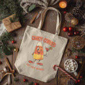 Candy-Corned – Funny Christmas Candy Corn Pun  Tote Bag