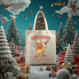 Candy-Corned – Grappige Kerst Kerstmais Pun Tote Bag