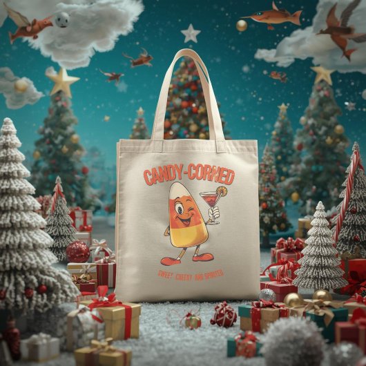 Candy-Corned – Grappige Kerst Kerstmais Pun Tote Bag