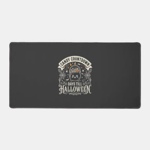 Candy Countdown Halloween Vector Ontwerp Bureaumat