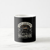 Candy Countdown Halloween Vector Ontwerp Koffiemok (Center)