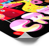 Candy Crew Candy Costume Women Candy Land Kids Swe Poster (Hoek)