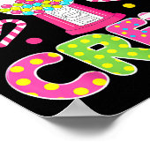 Candy Crew Candy Costume Women Candy Land Kids Swe Poster (Hoek)