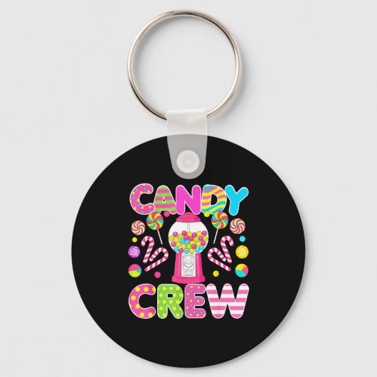 Candy Crew Candy Costume Women Candy Land Kids Swe Sleutelhanger (Voorkant)